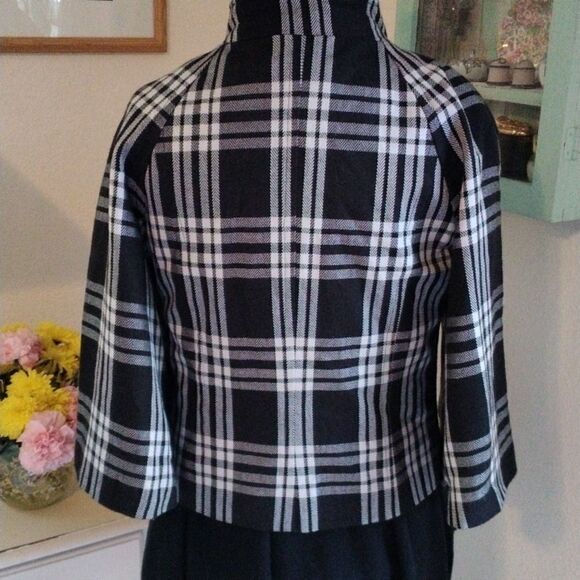 Larry Levine Plaid Jacket - Picture 8 of 11